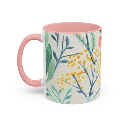 Floral Coffee Mug (11, 15oz)