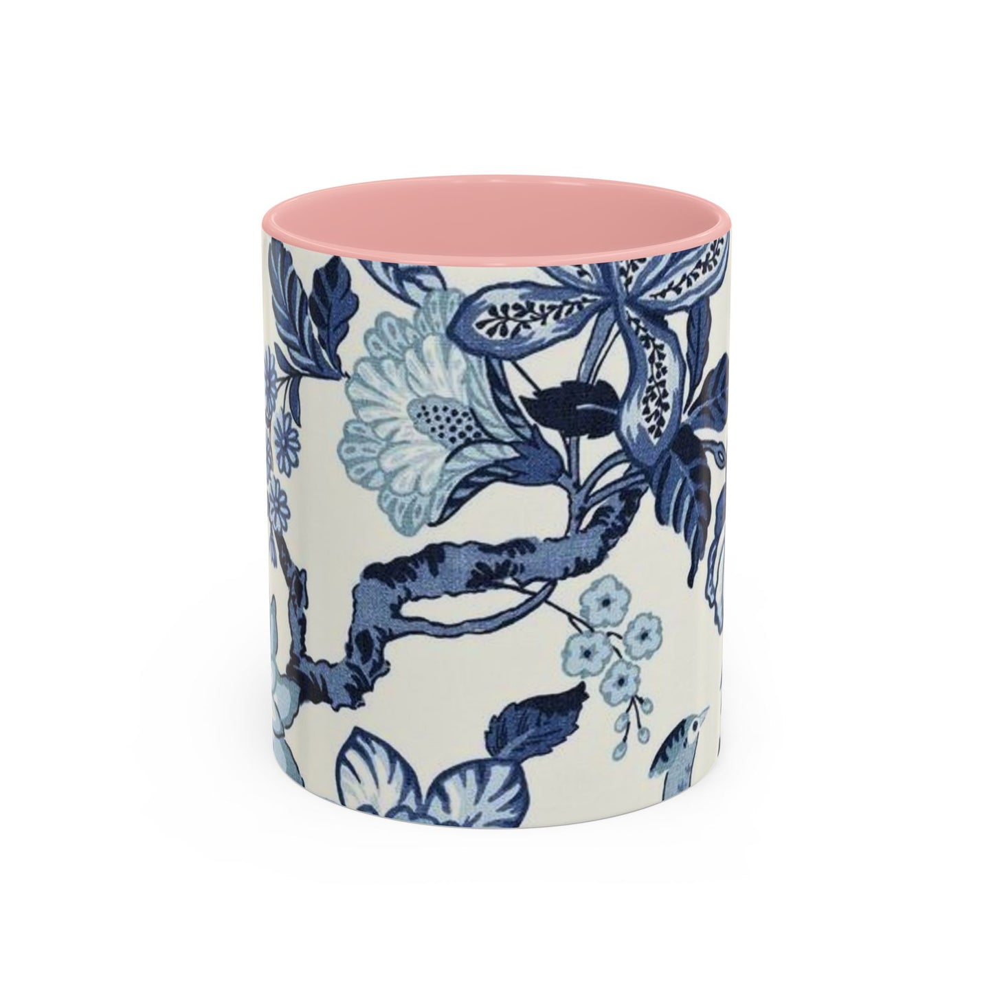 Mug Blue Floral Coffee Mug (11, 15oz)