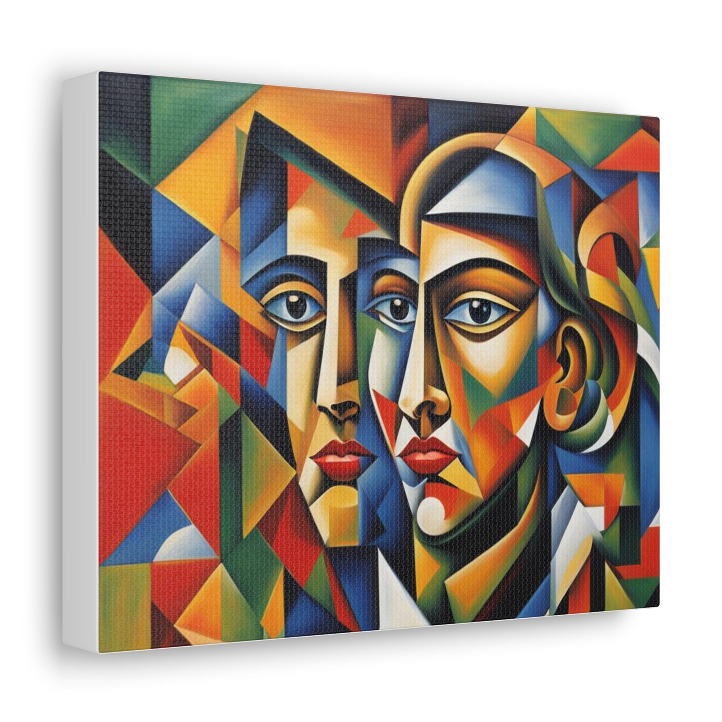 painting two-faced people