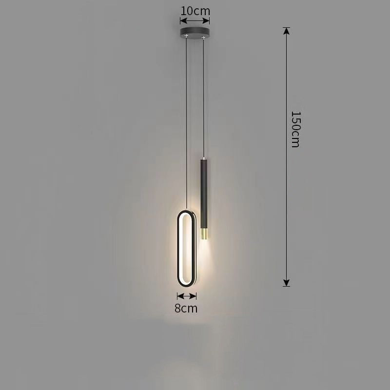 Nordic Long Line Minimalist Chandelier