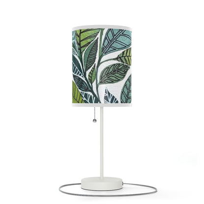 Lamp on a Stand, US|CA plug  Pillow Eucalyptus leaf