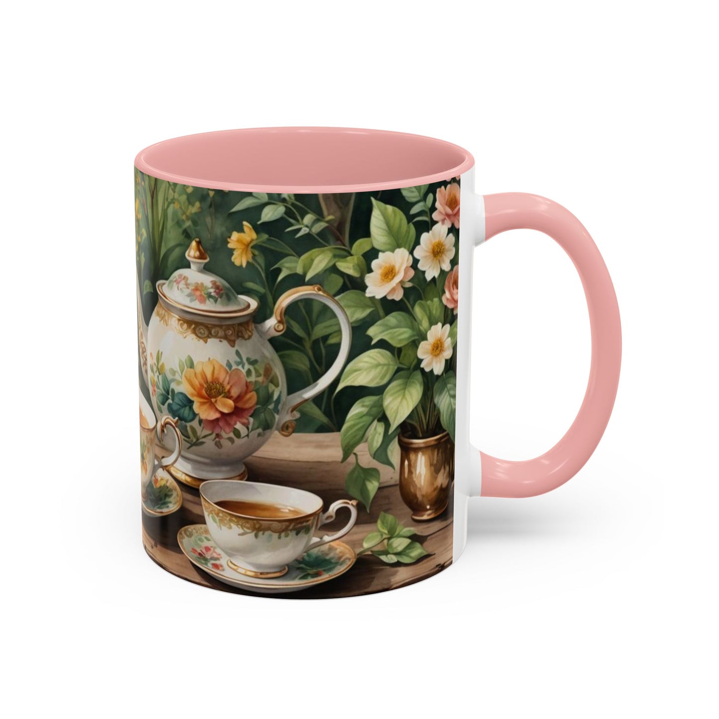 Royal teapot and kettle design mug