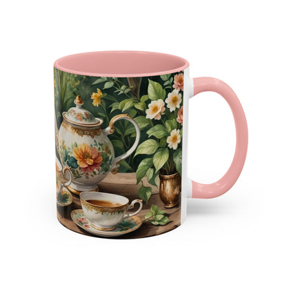 Royal teapot and kettle design mug