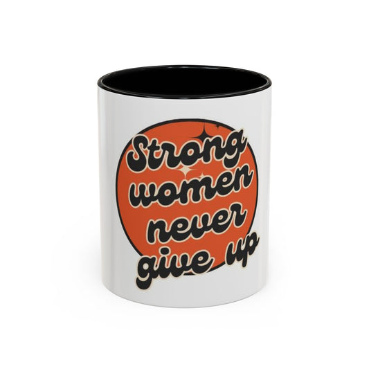 Mug with a strong woman design