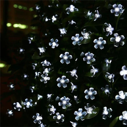 Solar Sakura String Lights- Add a Touch of Elegance