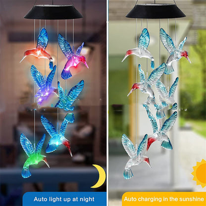 Solar Hummingbird Garden Lights- Add a Touch of Nature