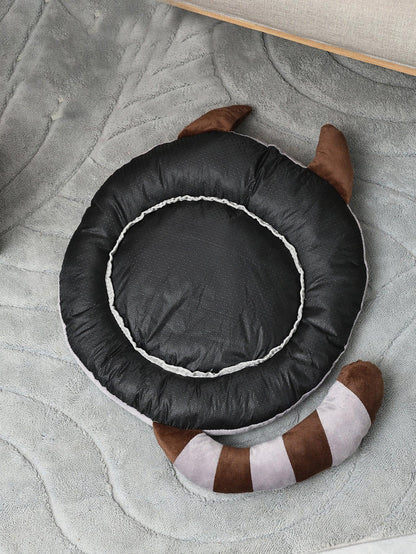 Katten Winter Warm Kennel Bed – Gezellig Stoffen Huisdierbed voor Katten