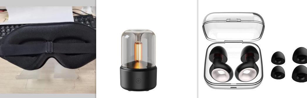 Atmosphere Candlelight Aroma Diffuser &lamp; Air Humidifier with LED Night Light - OptiChoice