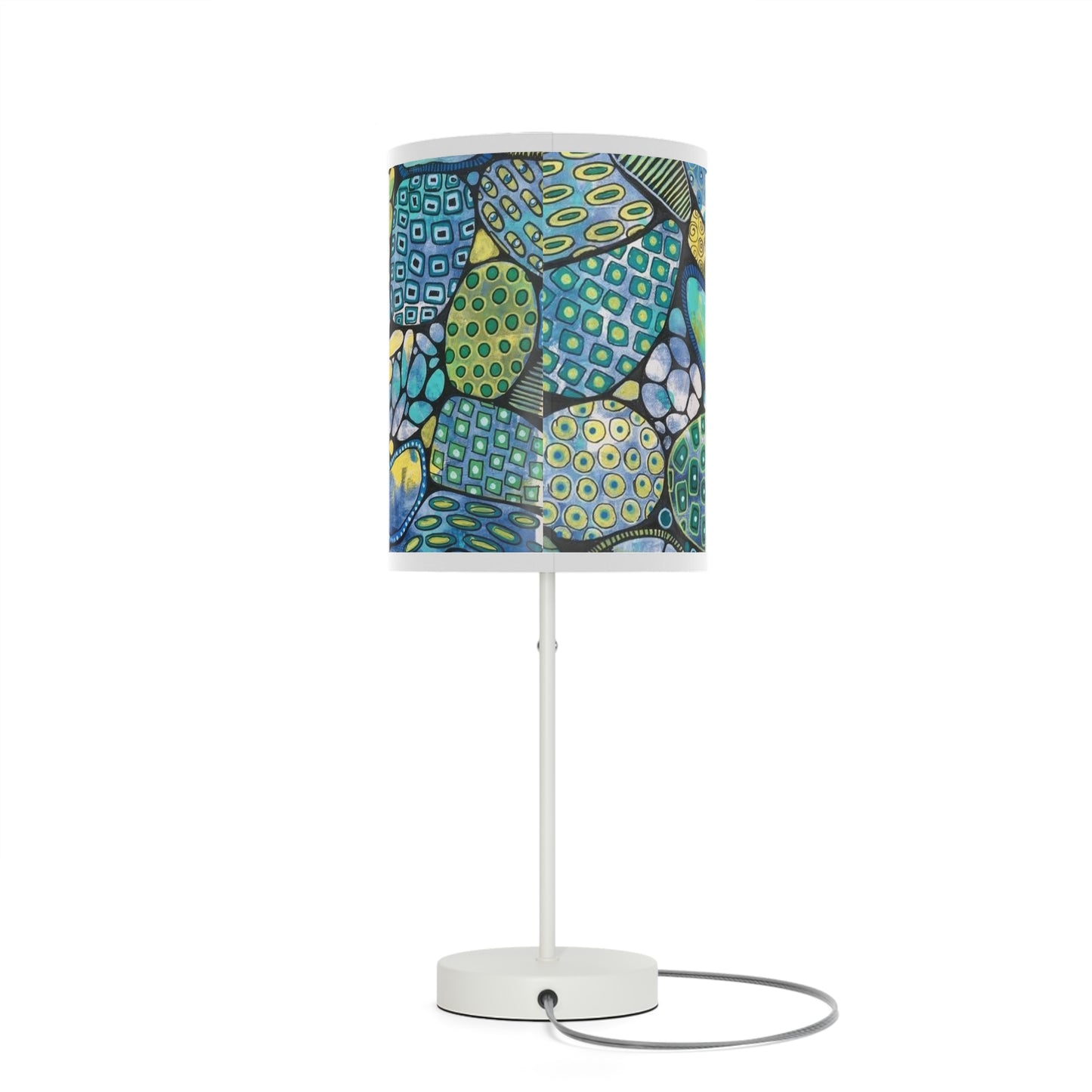 Lamp on a Stand, US|CA plug Marble painting