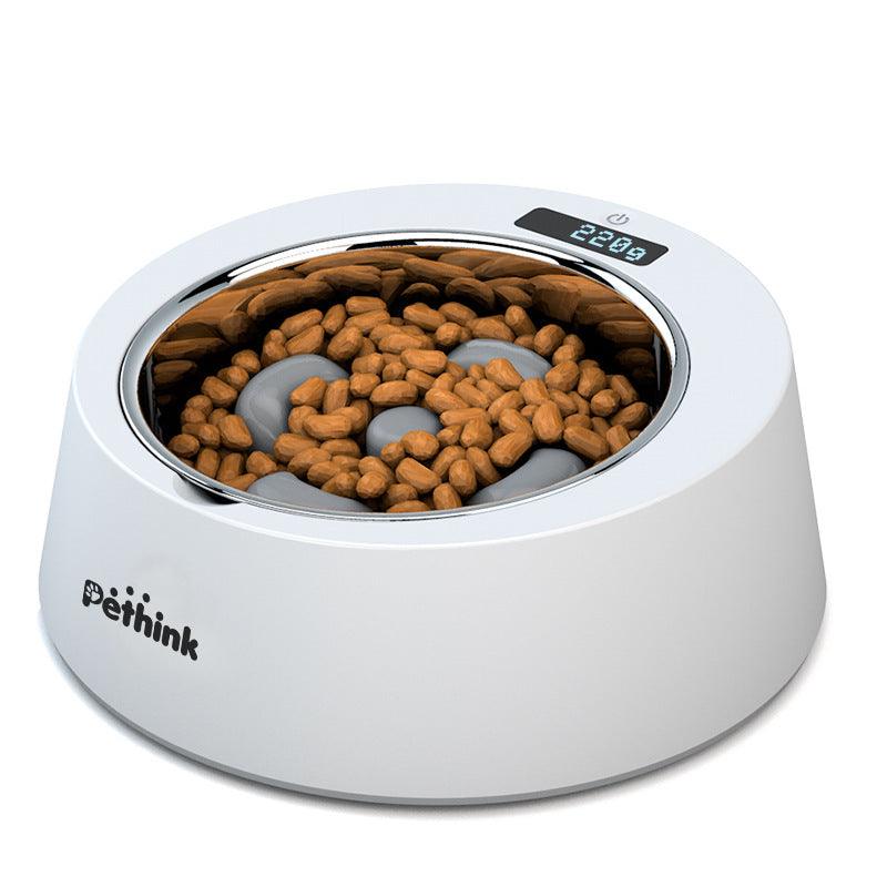 Smart Pet Dog Weighing Bowl Feeder - Precision Feeding for Your Furry Friend - OptiChoice