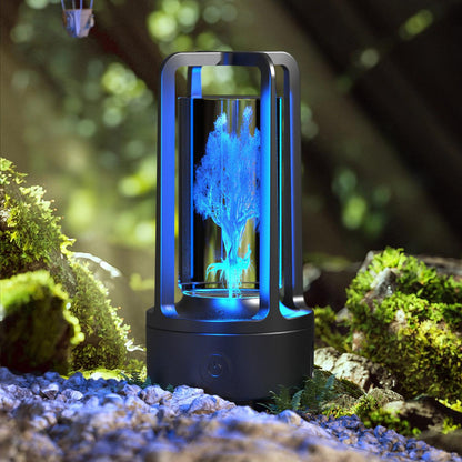 2-in-1 Acrylic Crystal Lamp & Bluetooth Speaker - OptiChoice