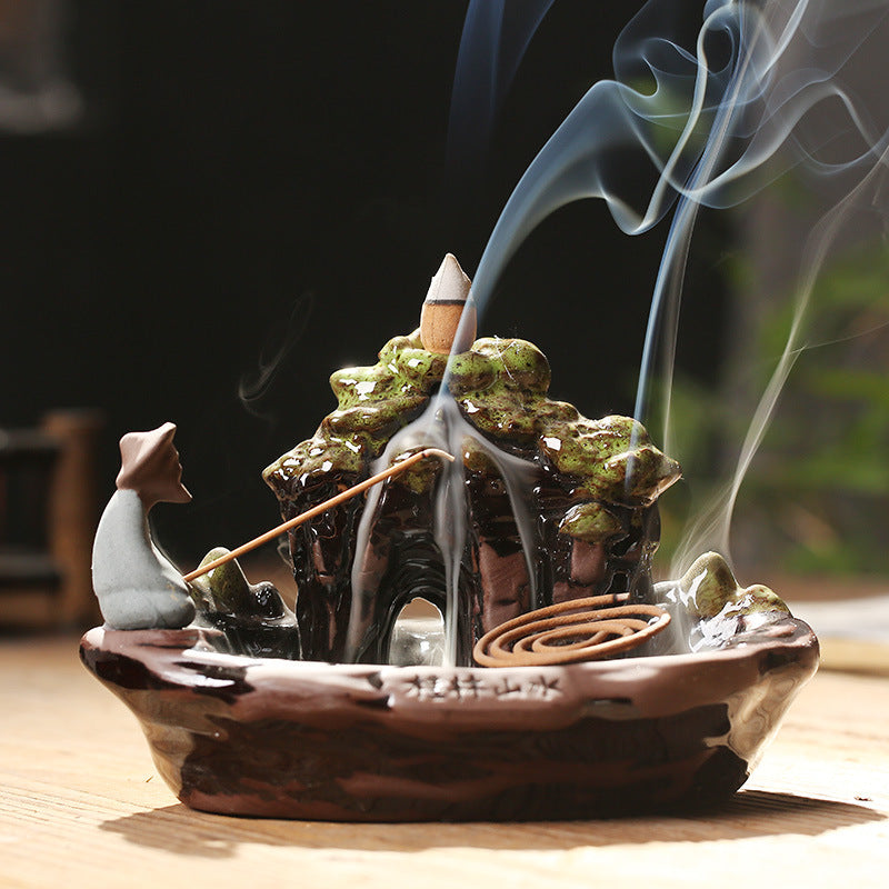 Backflow Incense Burner-Create a Serene Atmosphere