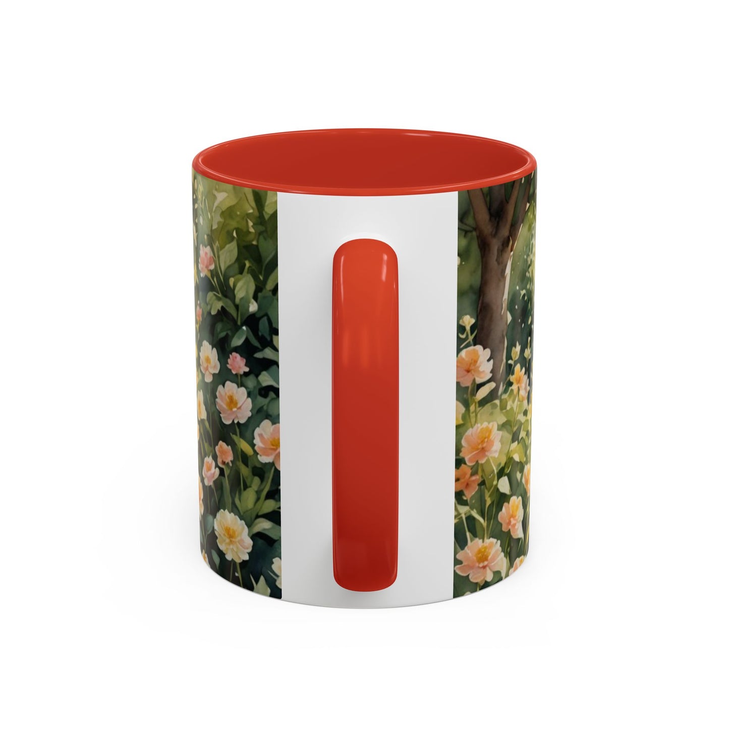 Mug with a beautiful woman in paradise design