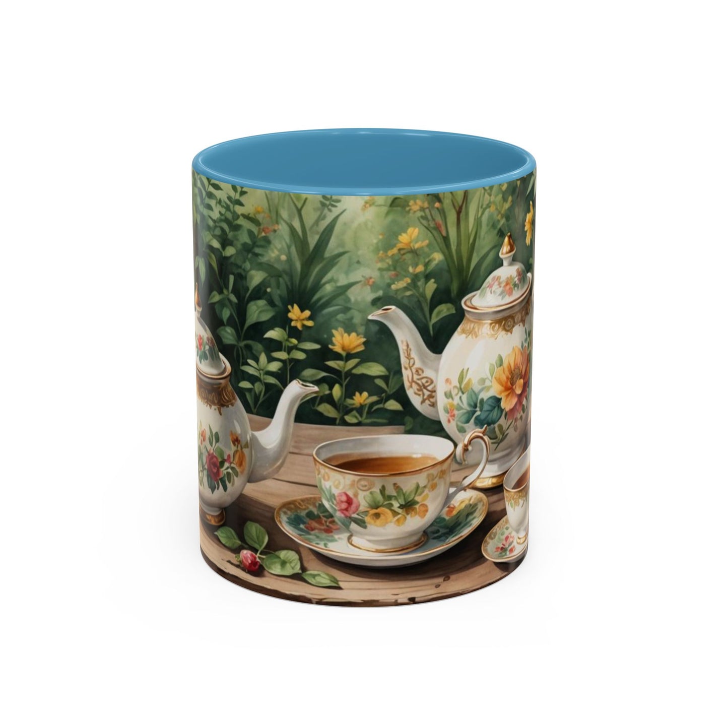 Royal teapot and kettle design mug