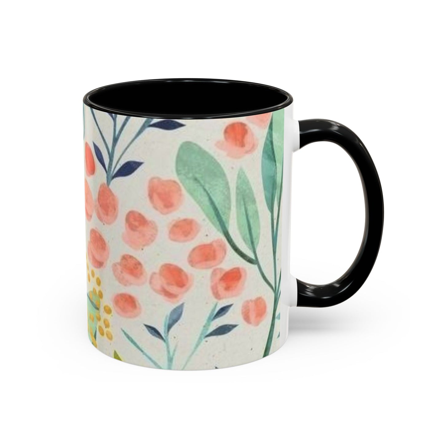 Floral Coffee Mug (11, 15oz)