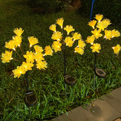 Outdoor LED Light-Realistic Camellia Flower Design