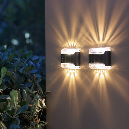 Solar Wall Lamp Outdoor Courtyard Waterproof Light Control