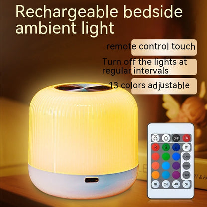 Bedside Eye Protection Night Lamp - Compact and Rechargeable