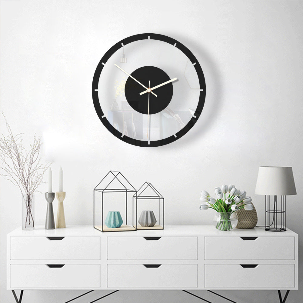 European Minimalist Wall Clock | Silent | Modern Design | Home Decor | Living Room | Bedroom