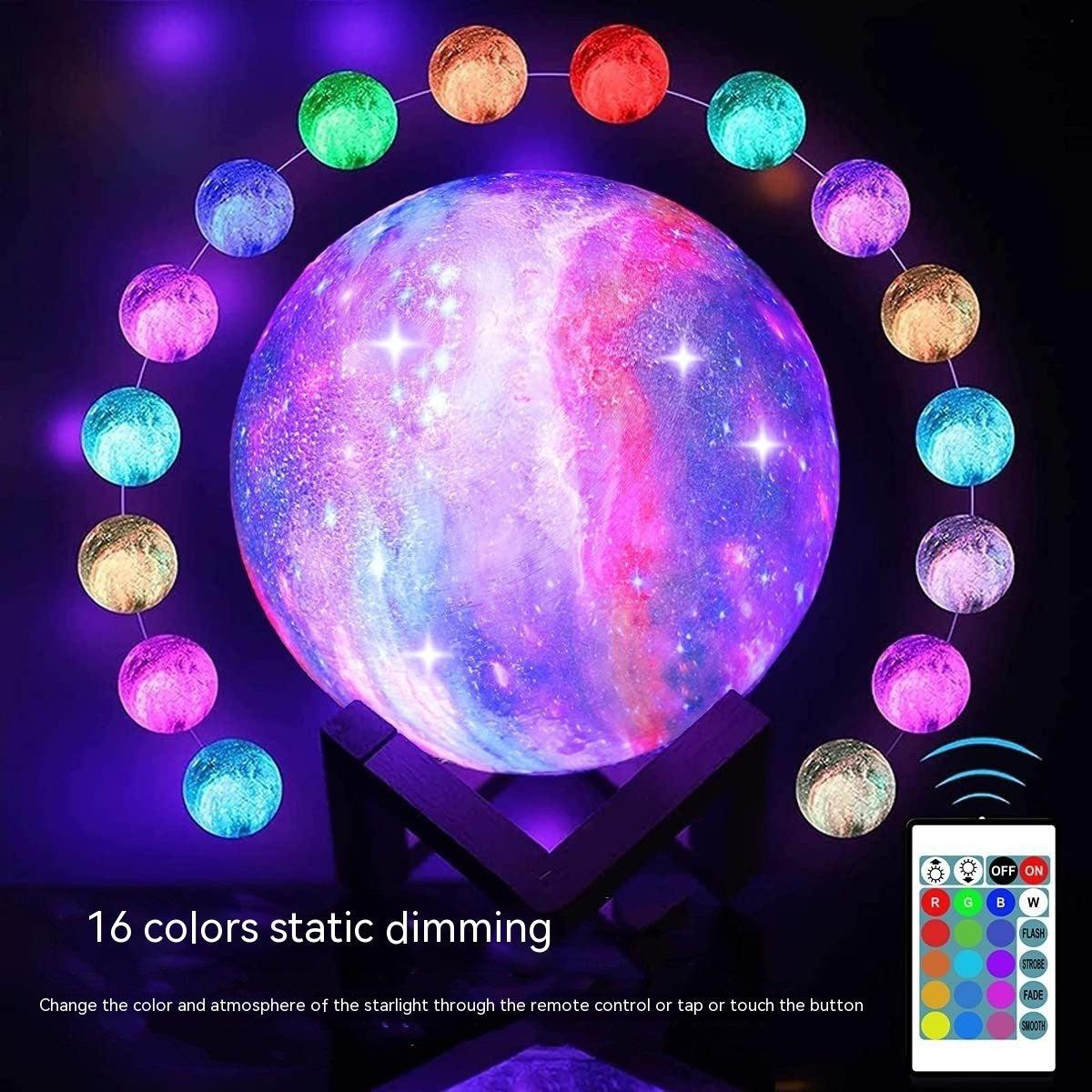 3D Printing Moon Galaxy Light - OptiChoice