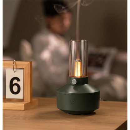 Retro Light Aroma Diffuser Essential Oil LED Light Filament Night Light Air Humidifier For Home