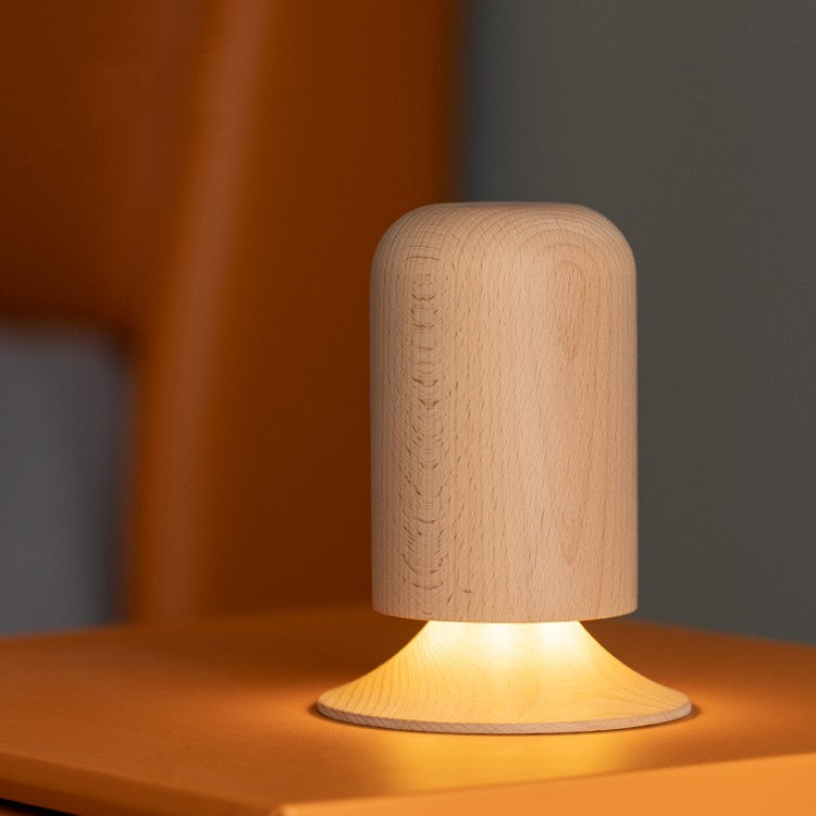 Japanese Bedside Lamp | Modern Minimalist | Touch-Sensitive | LED Light | Bedroom Decor