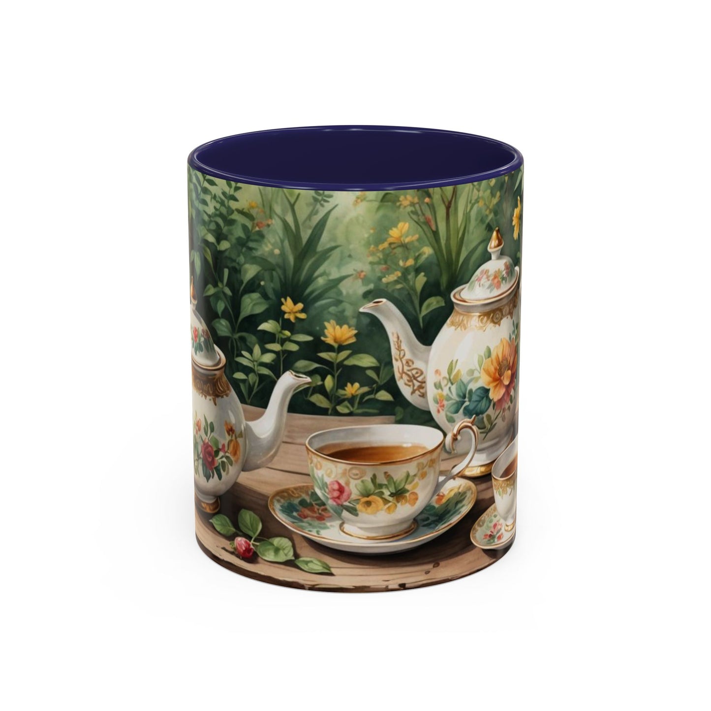 Royal teapot and kettle design mug