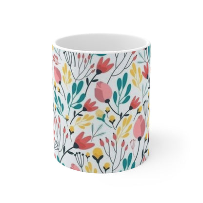 Floral Mug 11oz