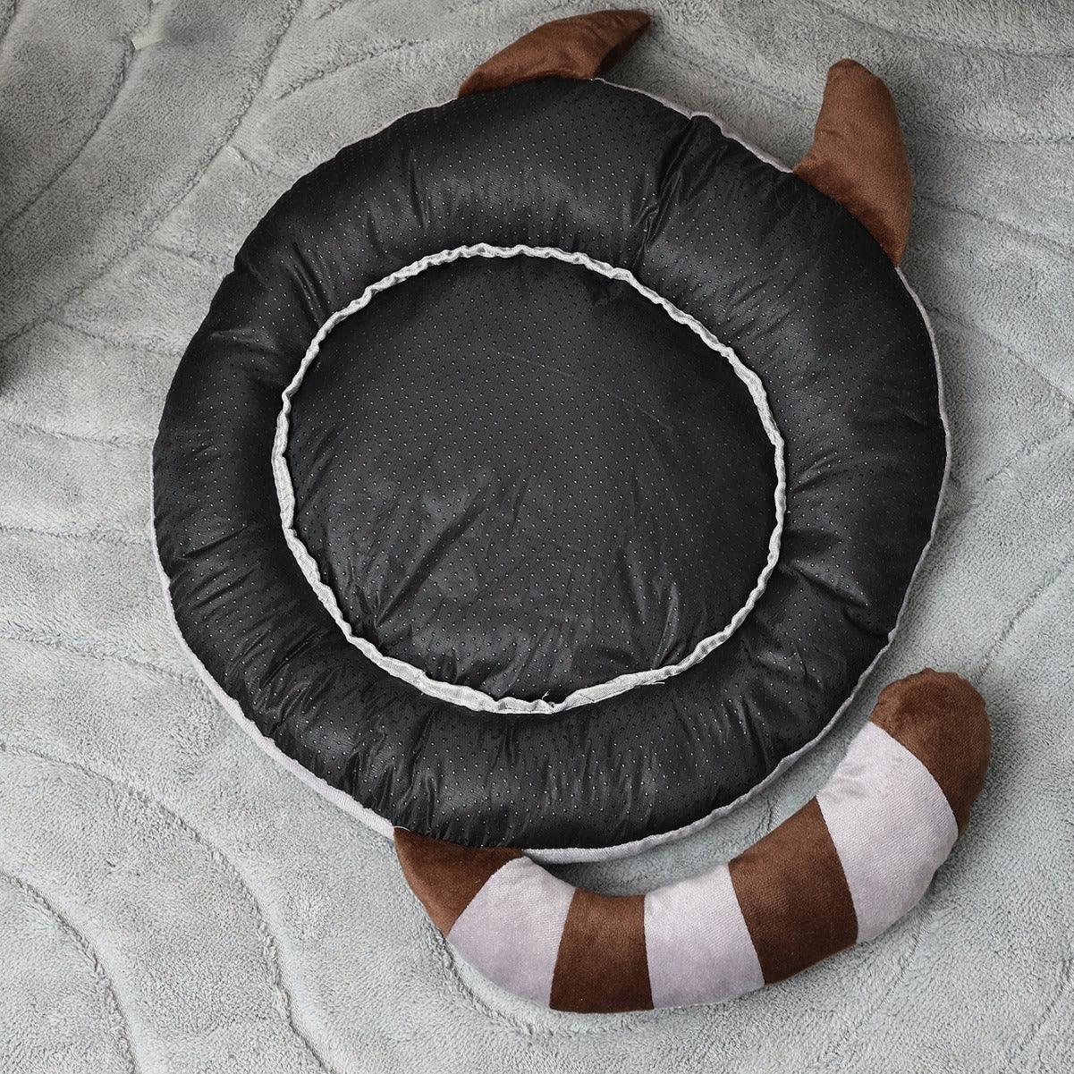 Katten Winter Warm Kennel Bed – Gezellig Stoffen Huisdierbed voor Katten