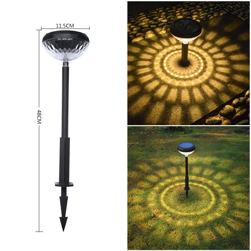 Solar Outdoor Lawn Lamp-Waterproof and RGB Color Changing