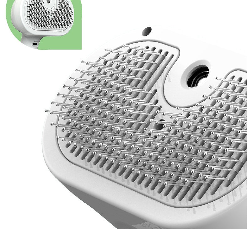 Self-Cleaning Pet Hair Brush with Misting Function