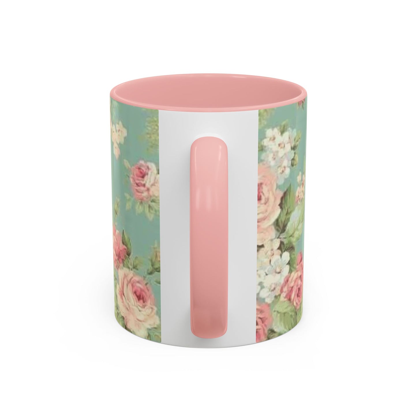 Floral Accent Coffee Mug (11, 15oz)