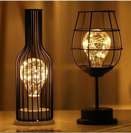 Minimalist Hollow Table Lamps â€“ Elegant Design with E14 LED Lighting - OptiChoice