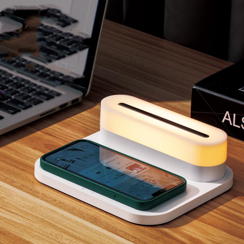 Smart Mobile Wireless Charging & Living Room Night Light -Seamless Charging and Ambient Lighting