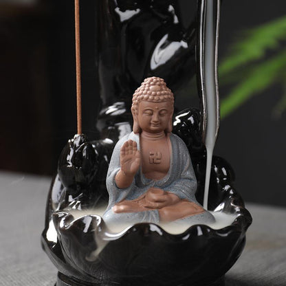 Ceramic Backflow Incense Burner-Create a Serene Atmosphere