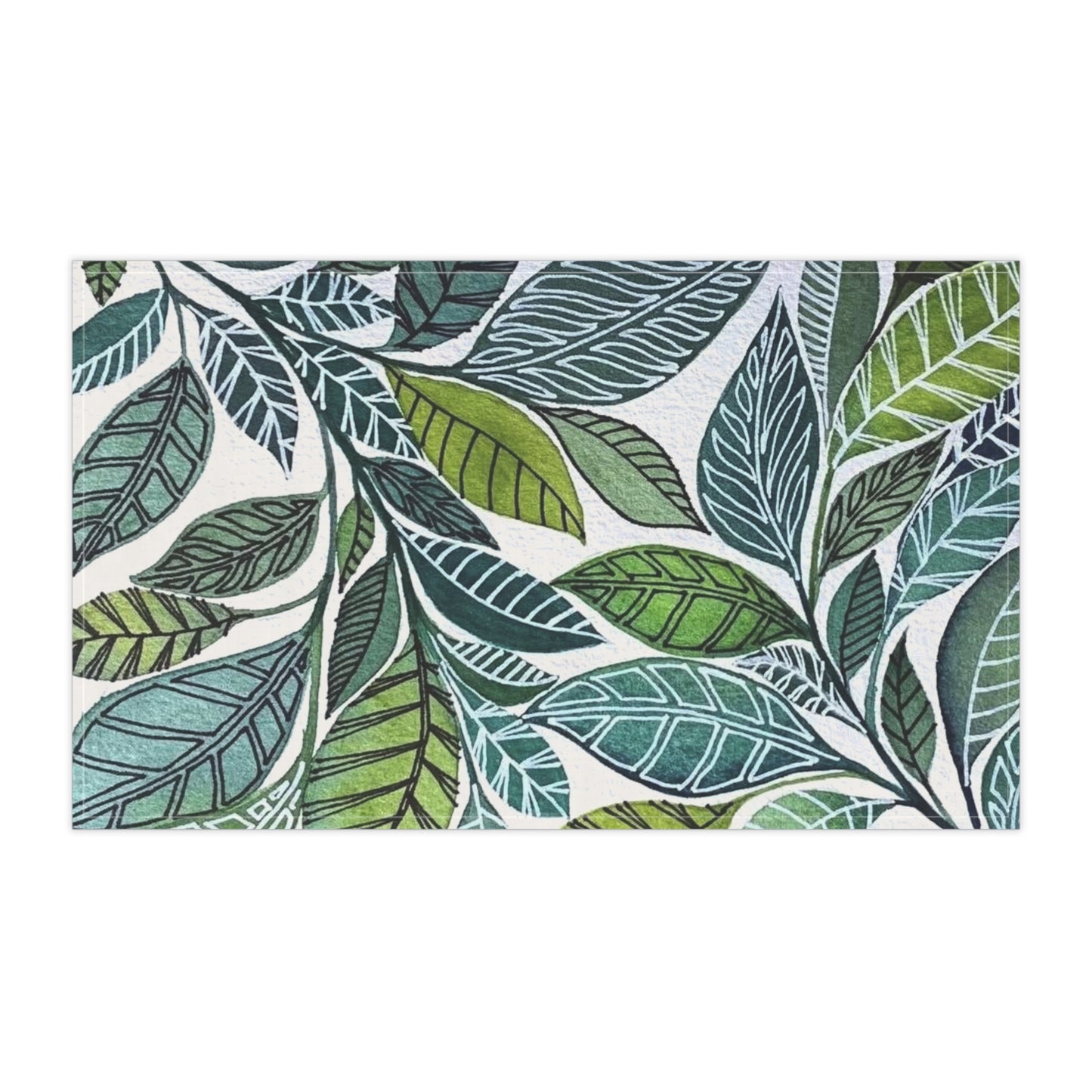 Tea Towels  Pillow Eucalyptus leaf