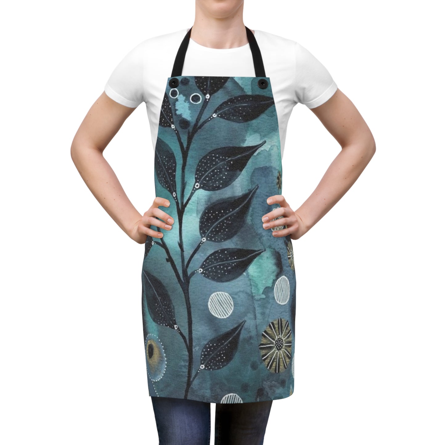 Apron  with Tree branch design