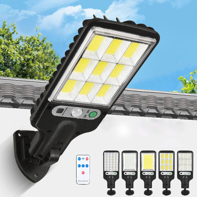 Outdoor Solar LED Wall Lamp â€“ Energy-Efficient, Weatherproof, Multiple Brightness Options - OptiChoice