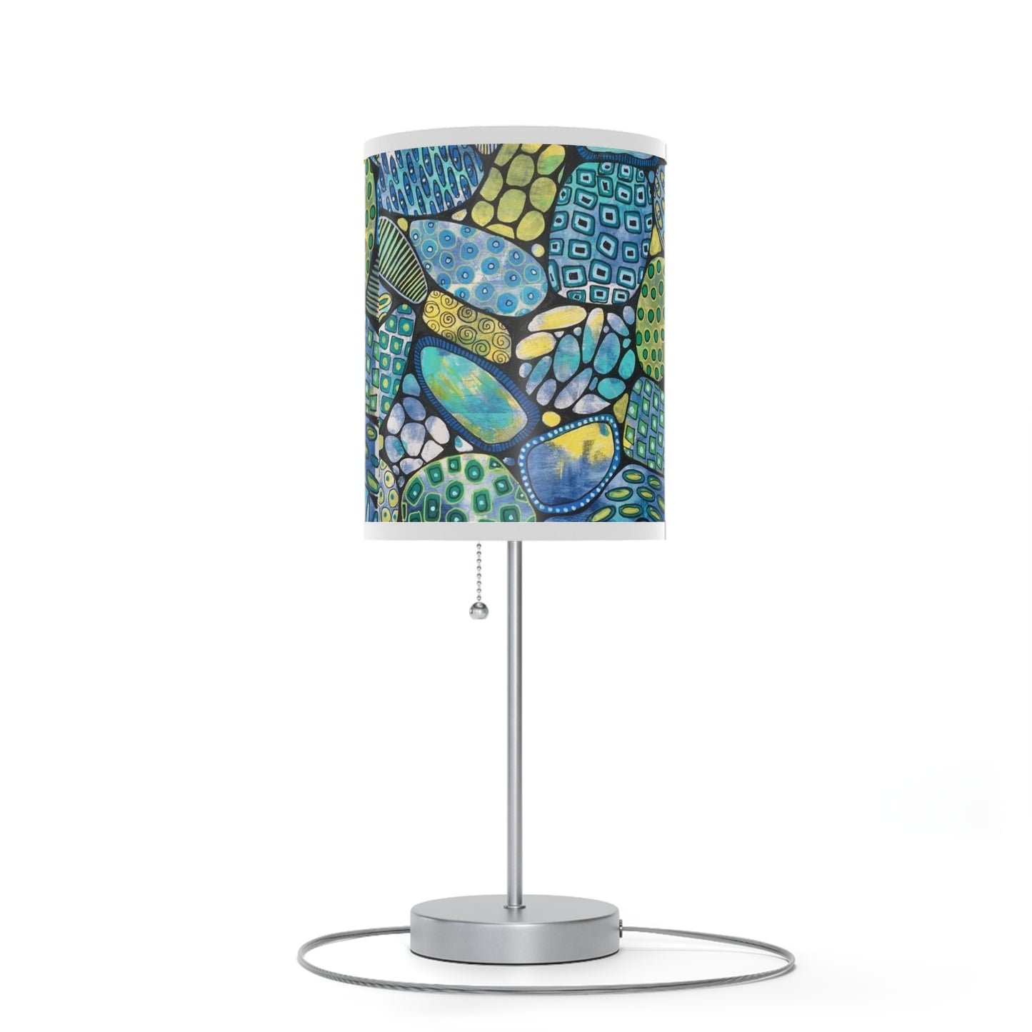 Lamp on a Stand, US|CA plug Marble painting