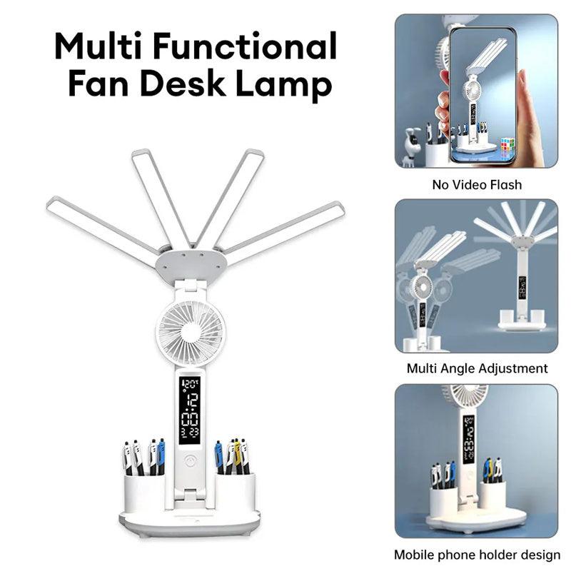 Multifunctional Smart LED Desk Lamp with Display - OptiChoice