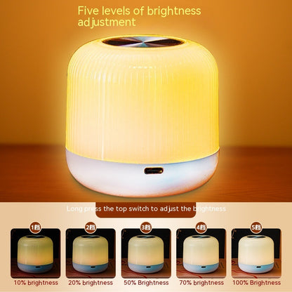 Bedside Eye Protection Night Lamp - Compact and Rechargeable