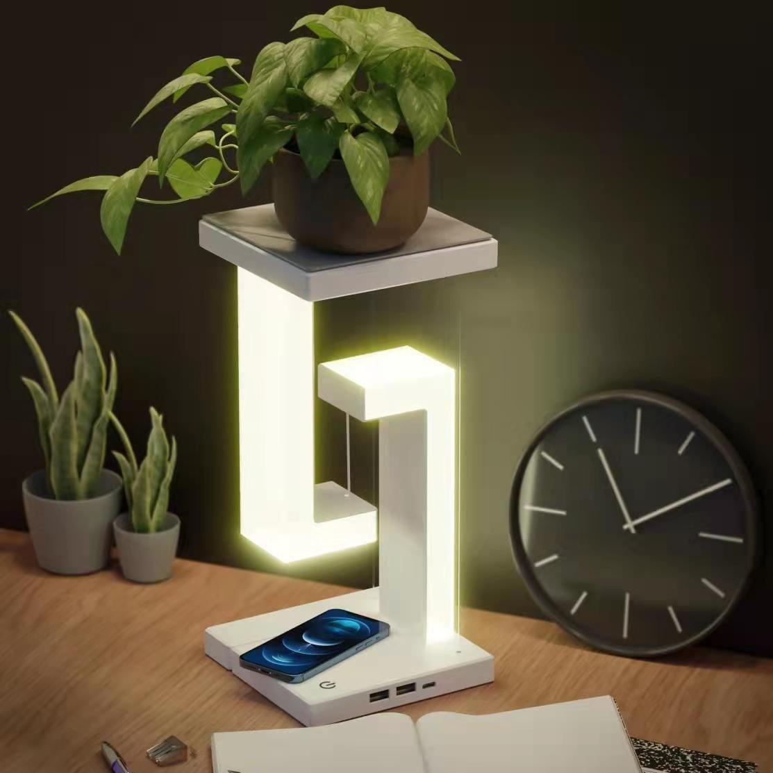 Smartphone Wireless Charging Suspension Table Lamp â€“ Innovative Illumination with Wireless Charging - OptiChoice