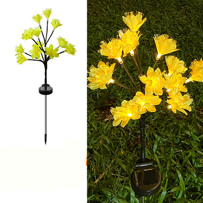 Outdoor LED Light-Realistic Camellia Flower Design