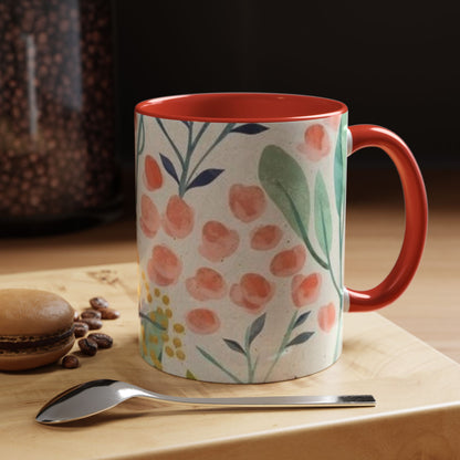 Floral Coffee Mug (11, 15oz)