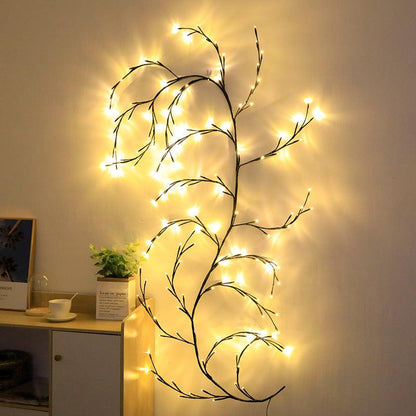 LED Light String Room Decorative Light â€“ Warm White LED Tree Light for Elegant Home Decor - OptiChoice