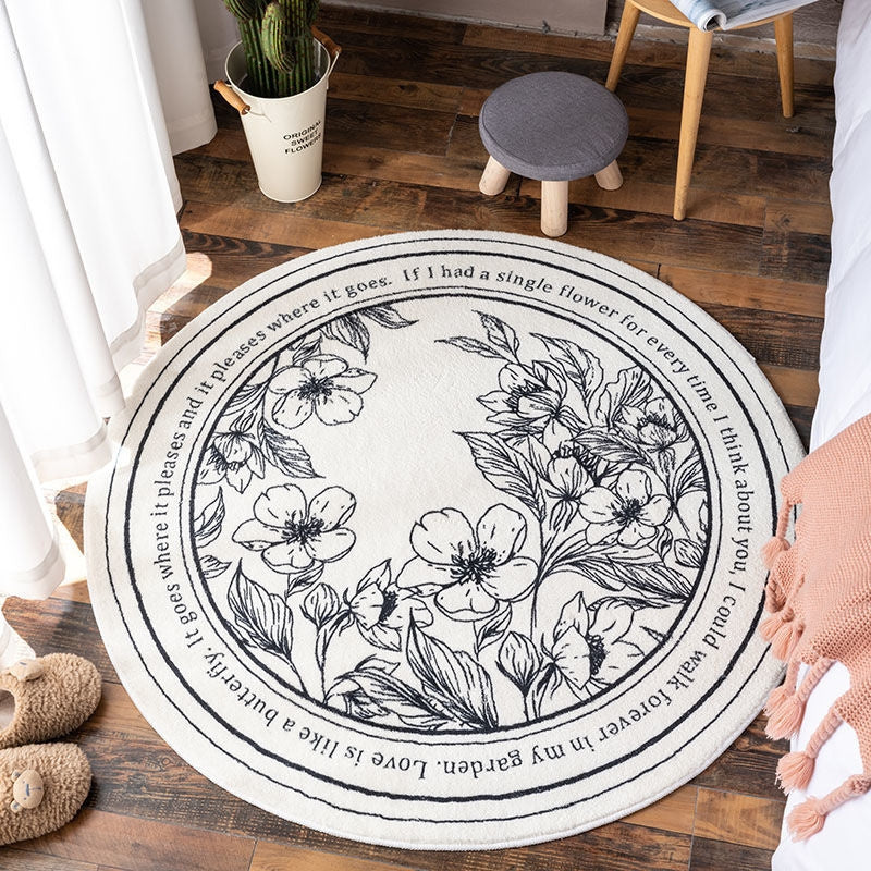 Nordic Round Coffee Table Mat: A Stylish and Functional Addition