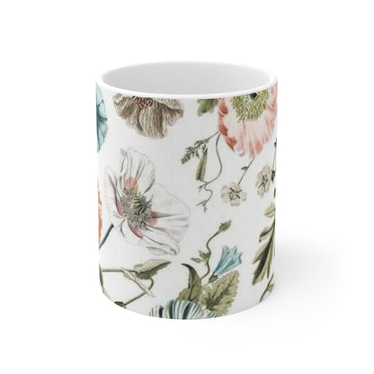 Floral Coffee Mug 11oz