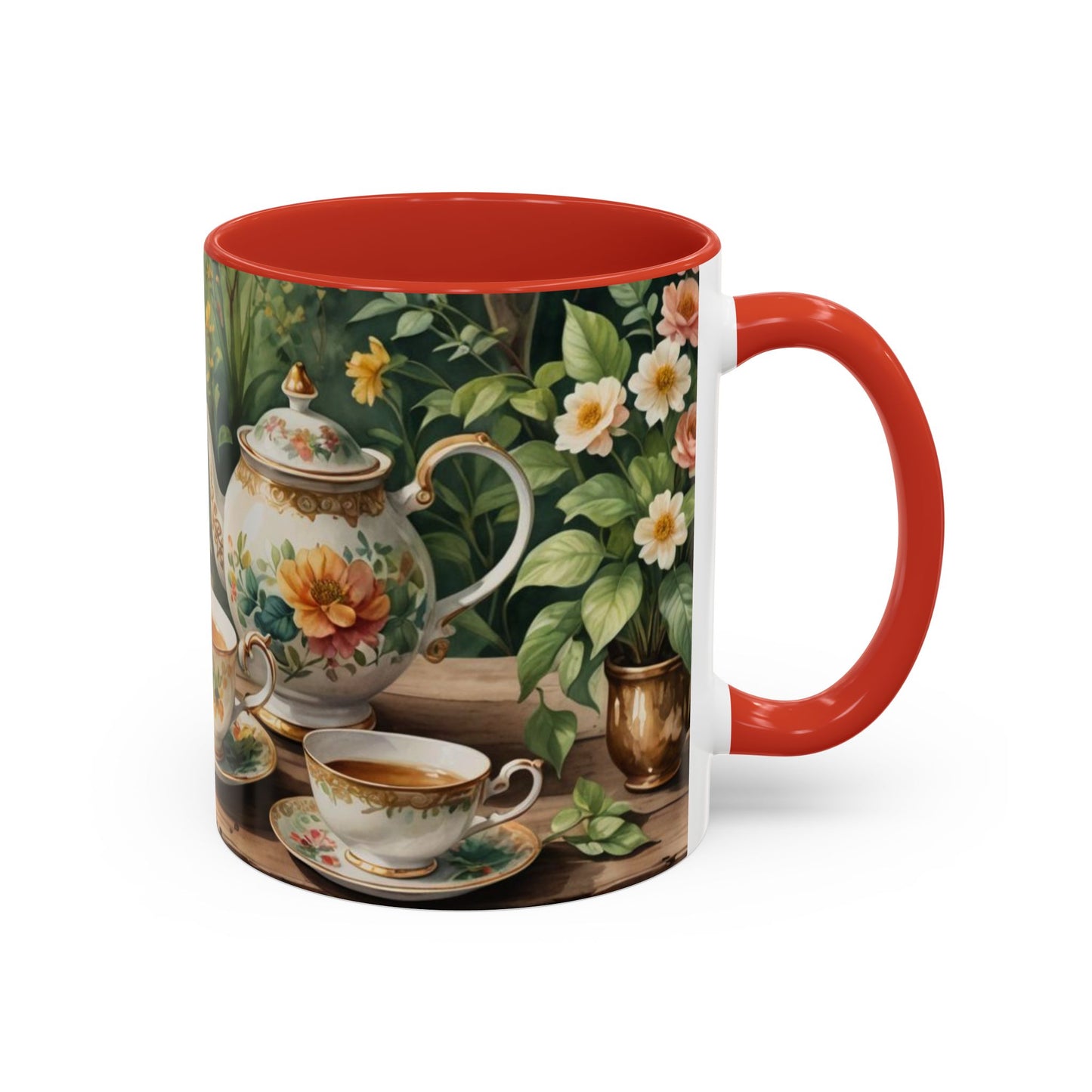 Royal teapot and kettle design mug