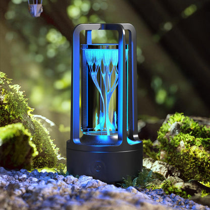 2-in-1 Acrylic Crystal Lamp & Bluetooth Speaker - OptiChoice