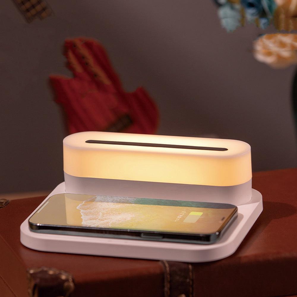 Smart Mobile Wireless Charging & Living Room Night Light -Seamless Charging and Ambient Lighting